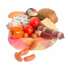 Корзина с продуктами ‘Сытный обед’